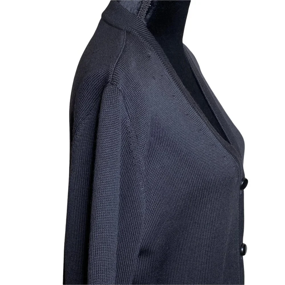 Escada Black Cardigan - Picture 6 of 16